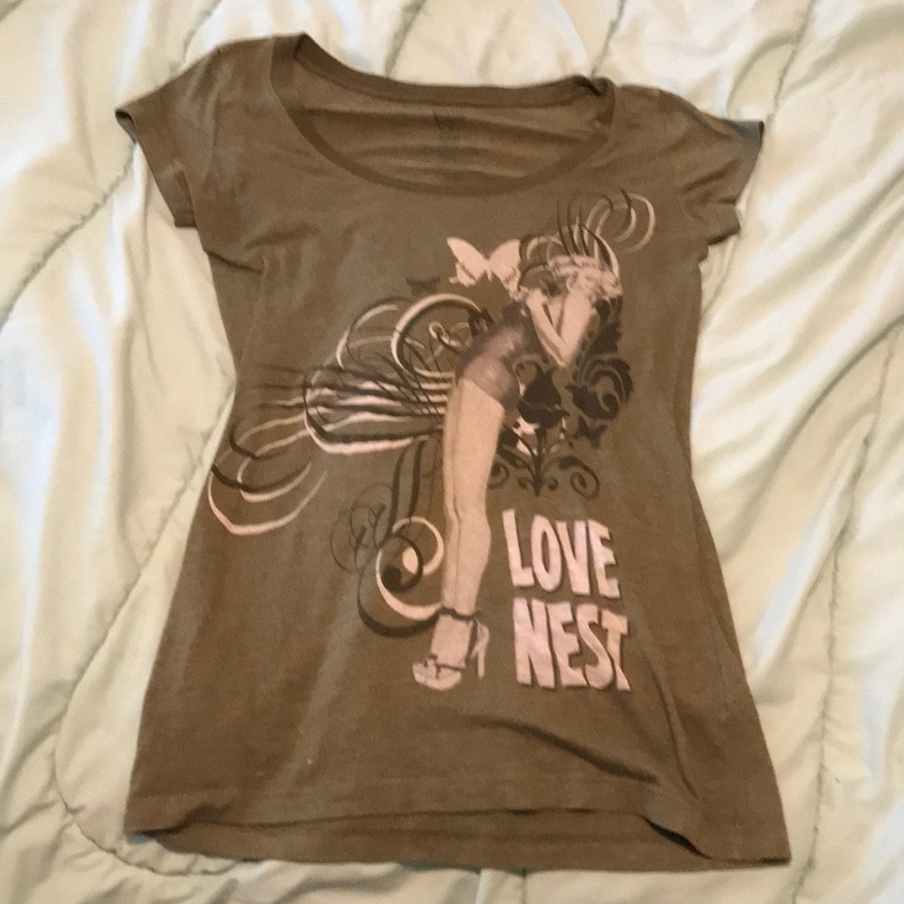 Olive Green Marilyn Monroe Tee